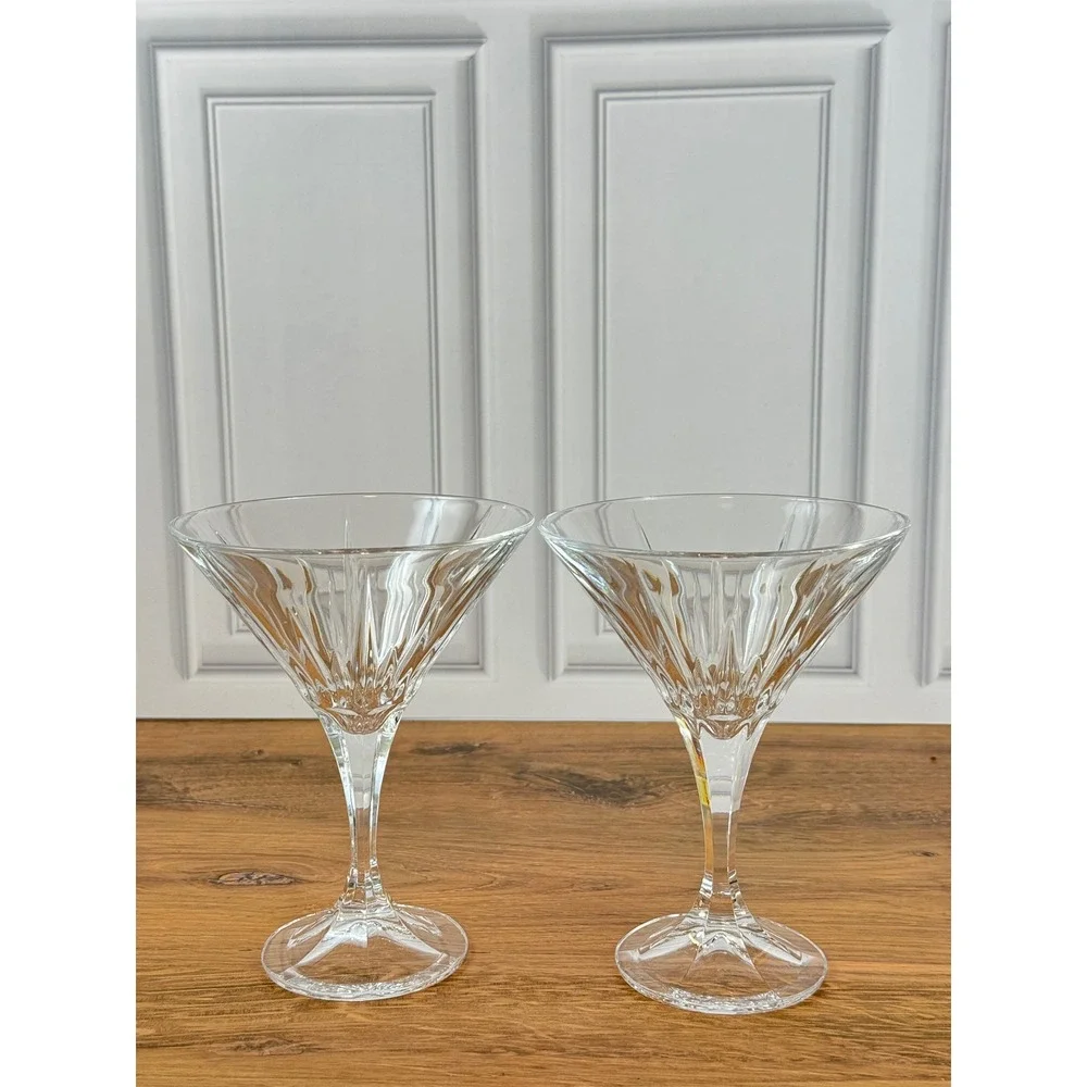 Vintage Pair of Godinger Ingrid‎ Crystal 7
